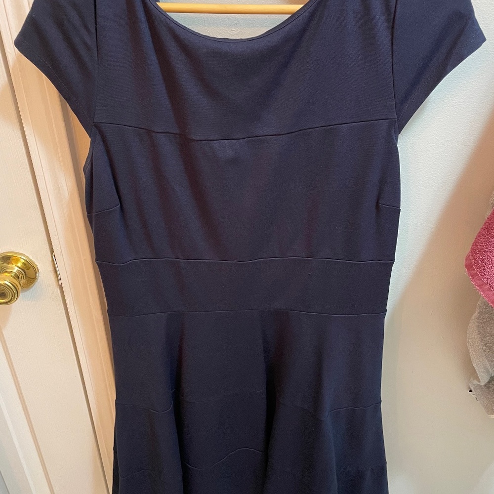 Banana republic navy dress